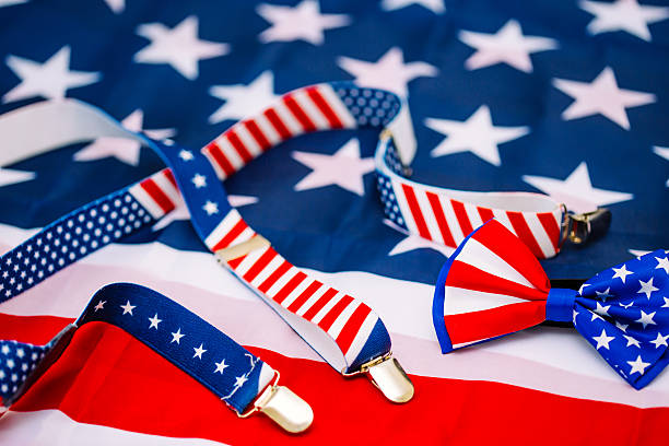 istock USA flag and suspenders 543835758