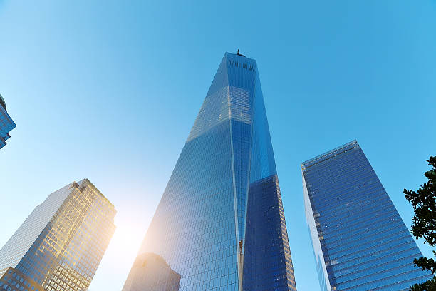 istock Manhattan skyline with Freedom Tower, New York 543836174