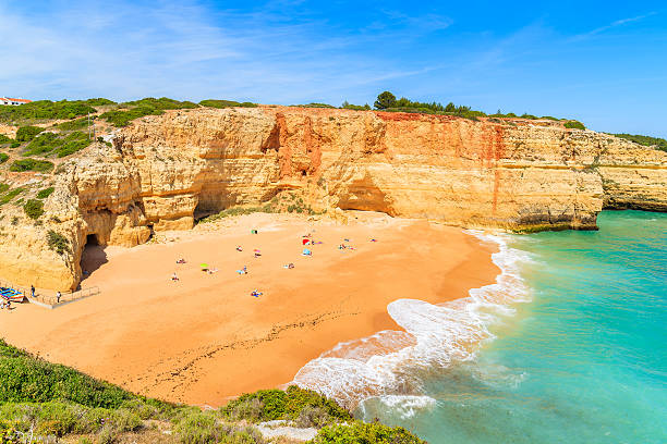istock View of Benagil beach 543836996