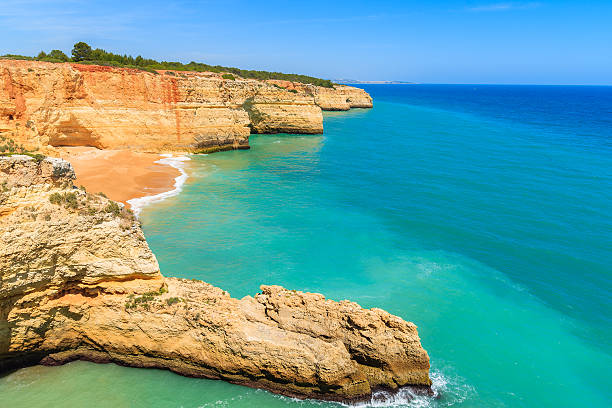 istock View of beach in beautiful bay 543837054