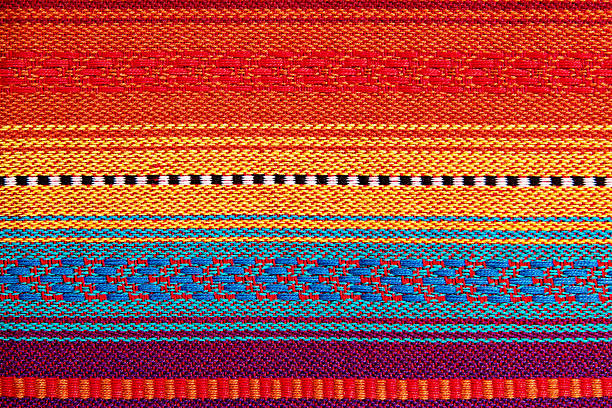 istock Colorful Rug Blanket Cotton Wool Background 543838586
