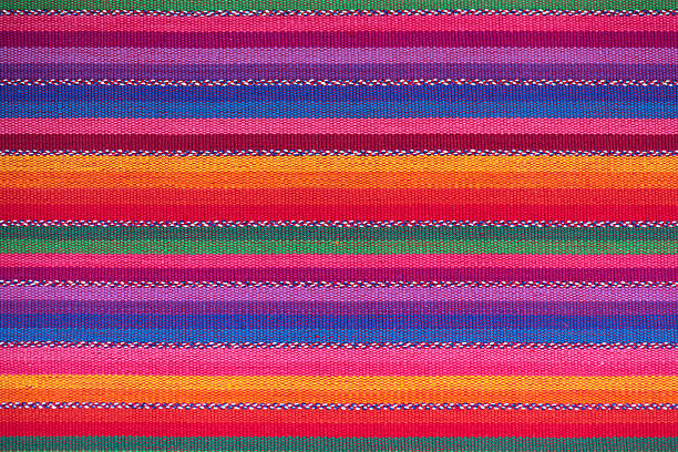 Colorful Rug Blanket Cotton Wool Background