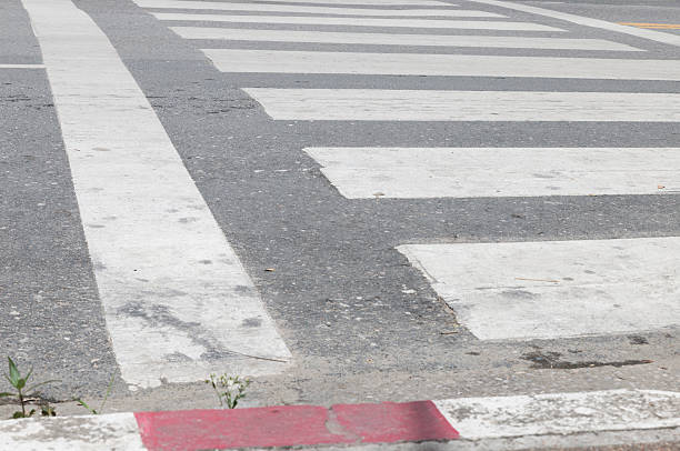 istock crosswalk zebra walkway across road 543840938