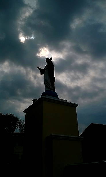 istock silhouette of Christ 543841388