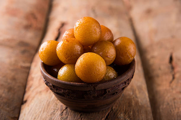 istock Gulab jamun, or gulaab jamun, is a milk-solids-based sweet mithai 543841832