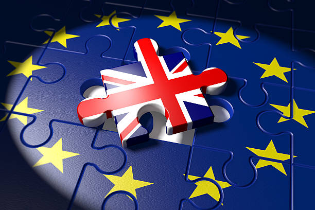 istock Brexit, Symbol of the Referendum UK vs EU 543844698