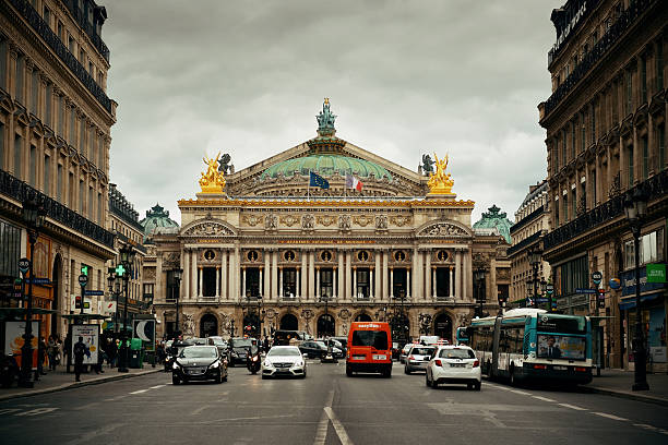 l'opéra, à paris - opera garnier photos et images de collection