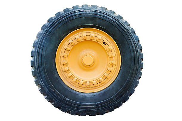 istock side view of truck wheel 543972328