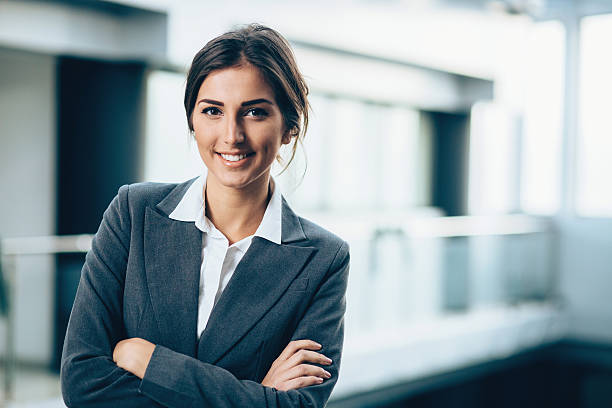 istock Young woman in business 543975538