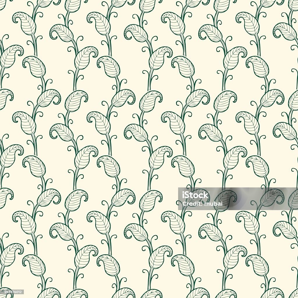 Twigs Pattern Decorative Twigs Pattern Stock Illustration - Download Image Now ...