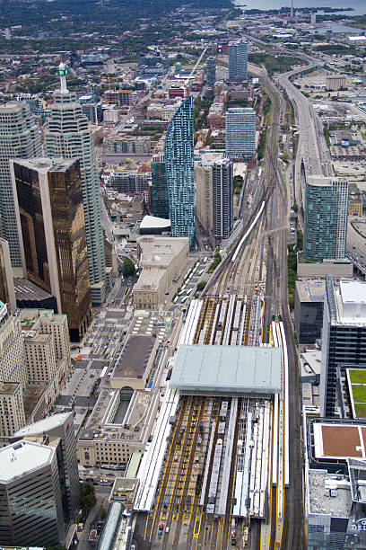 istock Birds eye view of Toronto 543980072