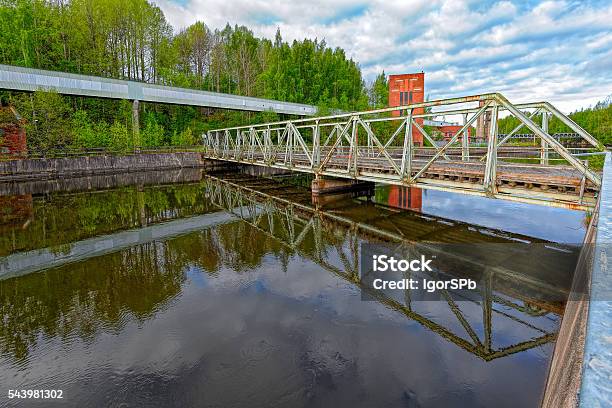 Nokia River Industrial Area Stock Photo - Download Image Now - Ancient, Architecture, Building Exterior