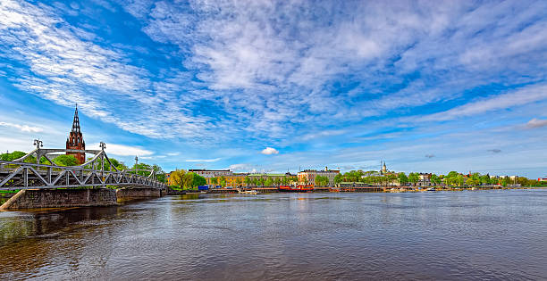 istock Kokemanjoki river in Pori, Finland 543981358