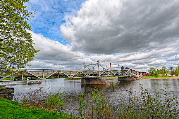 istock Kokemanjoki river in Pori, Finland 543982080