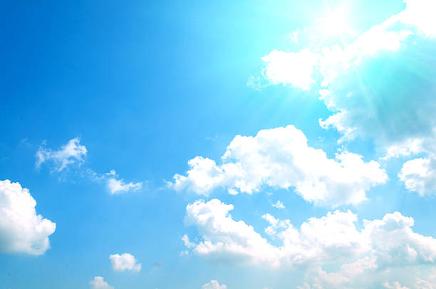 istock Abstract background of blue sky and clouds 543984298