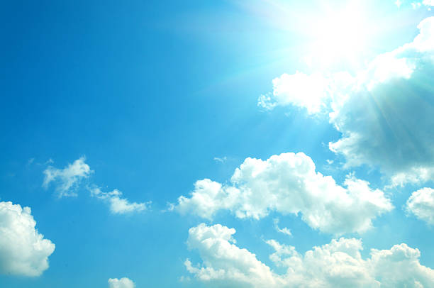 istock Abstract background of blue sky and clouds 543984492