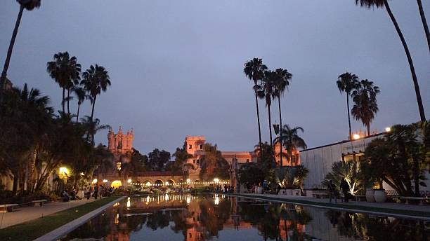 istock Balboa Park Lilly Pond at Dusk 543985826