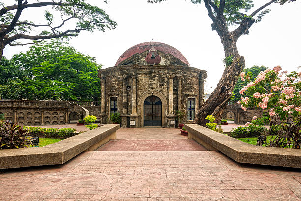 St Pancratius Chapel in Paco Park in the centre of Manila, capital city of the Philippines
