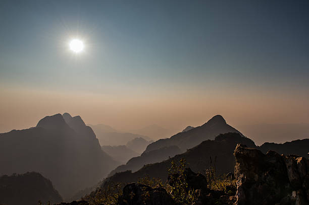 istock sunset of Doi Luang Chiang Dao Mountain Landscape 543986518