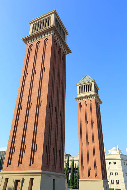 istock Venetian Towers, Barcelona, Spain 543987850