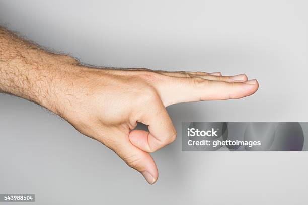 Vayu Mudra Stock Photo - Download Image Now - Hand, Horizontal, Human Body Part