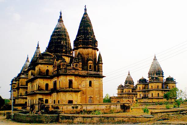 istock Memorials in Orchha, Madhya Pradesh, India 543990554