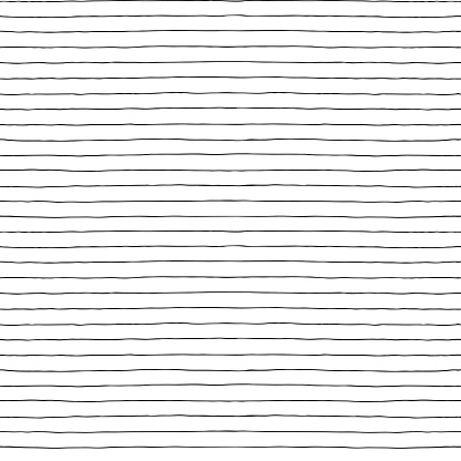 Seamless vector hand drawn minimalistic striped pattern