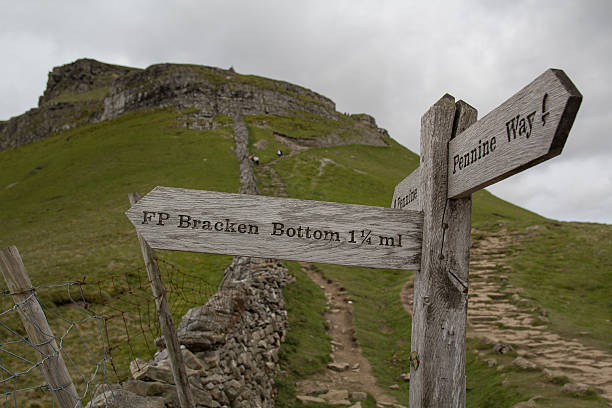 istock Pennine Way goes over Pen-y-Ghent 543993700