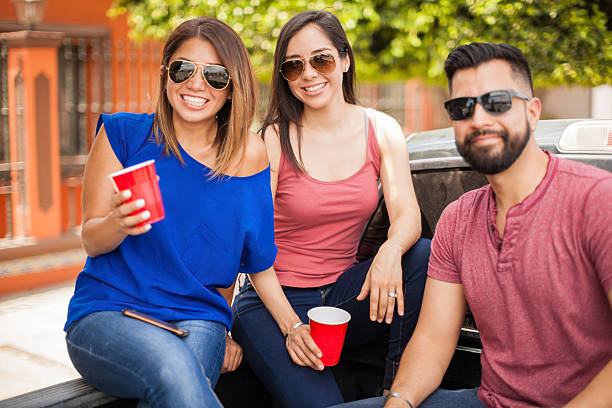 istock Good looking people hanging out in summer 543996078