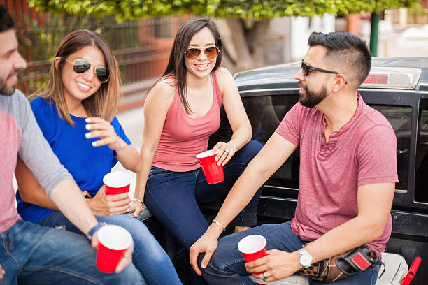 istock Friends hanging out outdoors 543996300