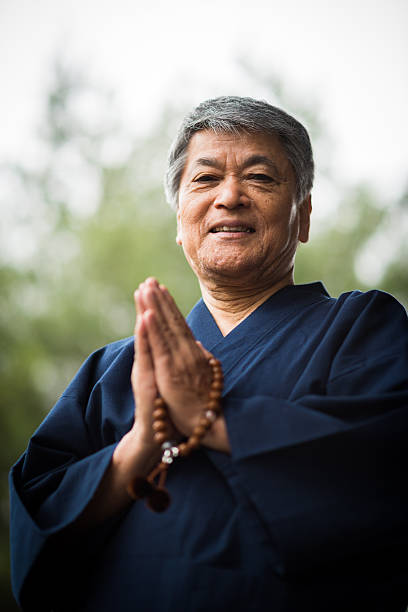 istock Senior man with prayer beads 543999014
