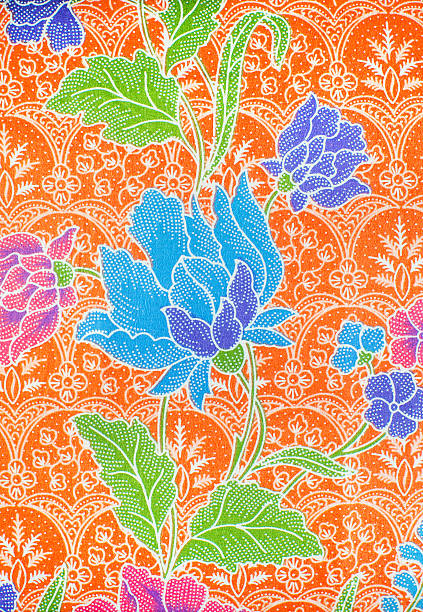 istock The beautiful of art Malaysian and Indonesian Batik Pattern 544000856
