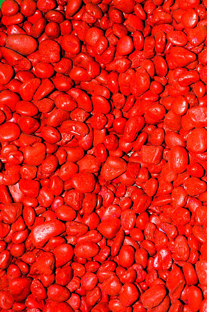 istock Vibrantly colorful pebbles spread is beautiful background. 544002050