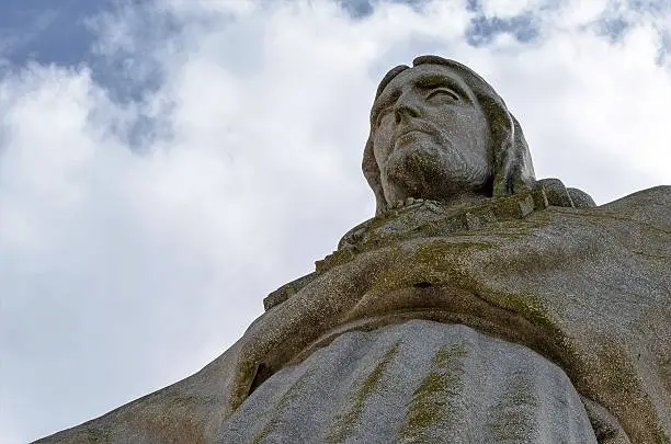 The Cristo Rei  monument of Jesus Christ in Lisbon, Portugal