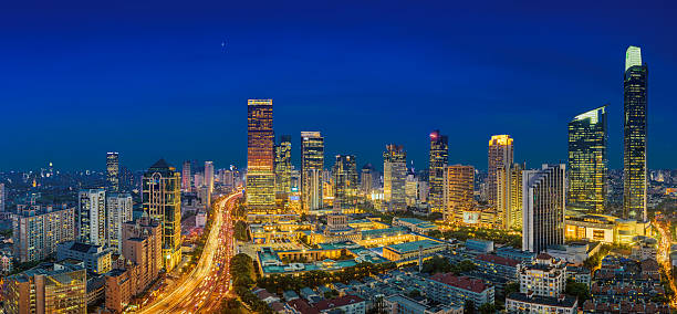 istock Panoramic skyline of Shanghai 544101128