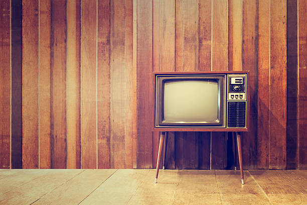 istock Old vintage television or tv 544102892