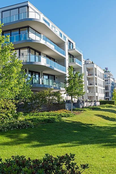 istock Luxury apartment houses 544103192