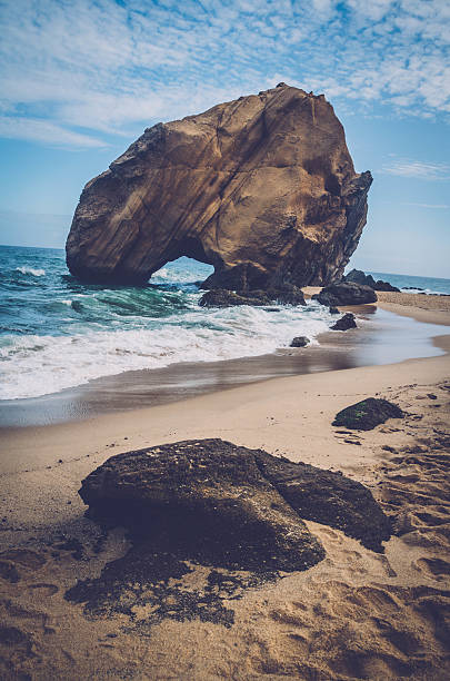 istock Penedo do Guincho - Santa Cruz Beach Rock 544104910