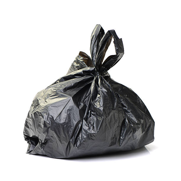 istock Black bag of rubbish 544105008