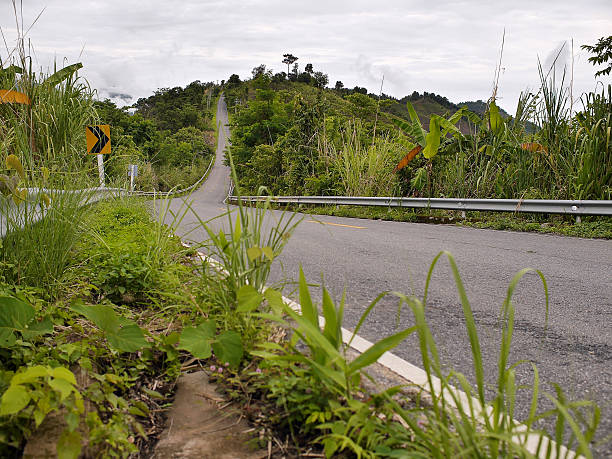 istock Country Road on the Mountain Range 544105362
