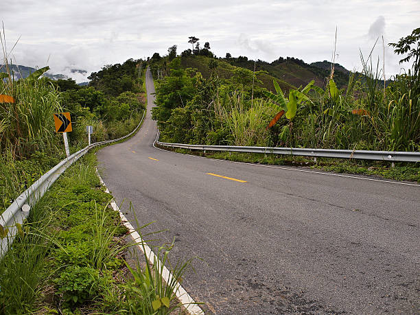istock Country Road on the Mountain Range 544105846