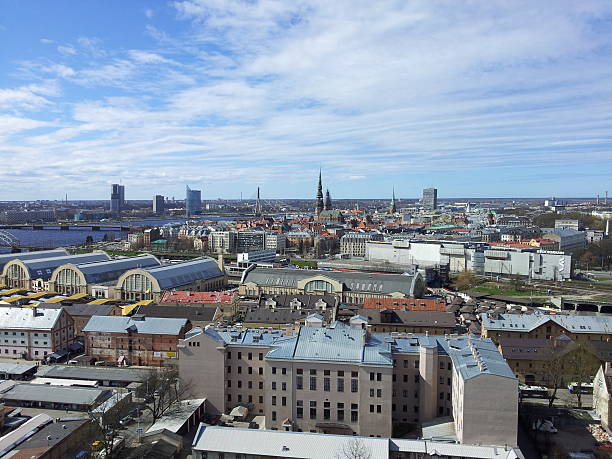istock Downtown view of Riga in Latvia 544111462