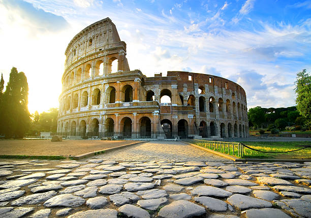 istock Road to Colosseum 544113696