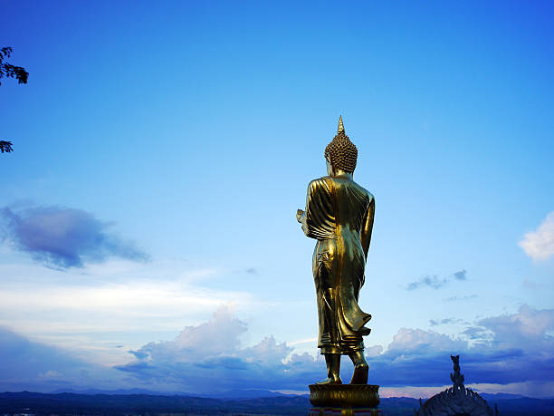 istock Buddha Statue Over Looking A City 544114046