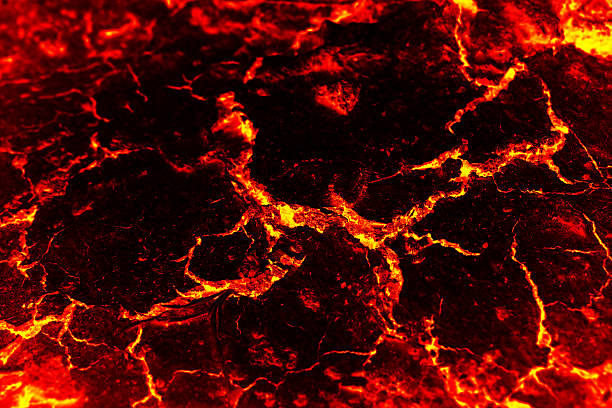 istock The surface of the lava-hot seamless. 544114894