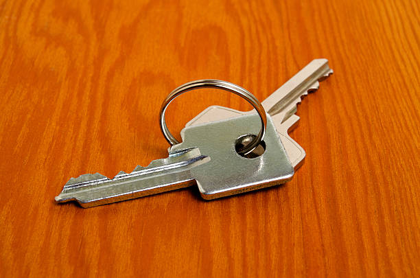 istock Bunch of keys on the table. 544122068