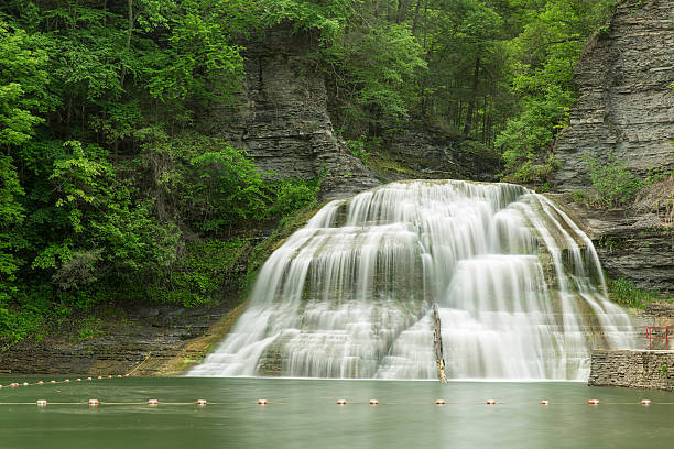 istock Waterfalls at Robert H. Treman State Park 544123800