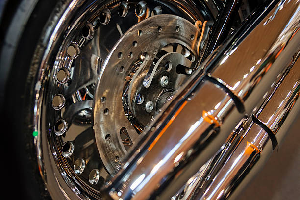 istock Motorcycle wheel closeup 544126660