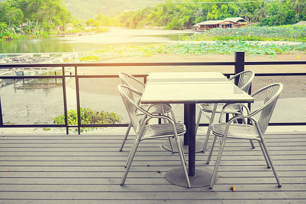 istock Outdoor furniture set 544129668