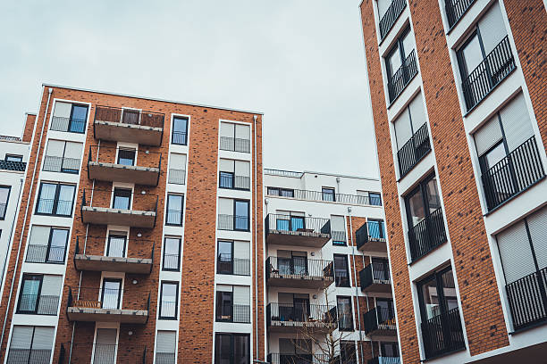 istock Tall luxury apartment buildings in Berlin 544130104